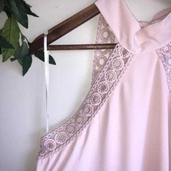 Lulus Any Sway, Shape, Or Form Pink Lace Dress - Picture 9 of 12